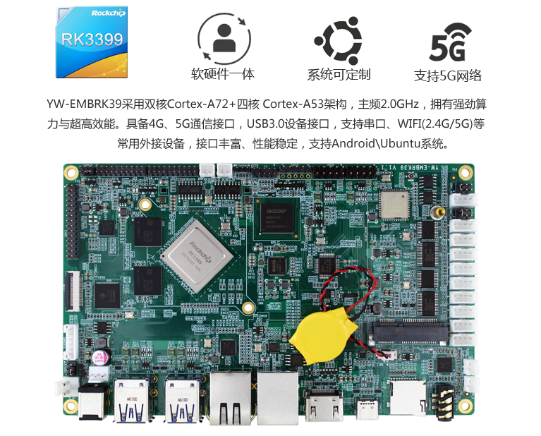 新品發布|基于Rockchip RK3399處理器、9個USB接口8個串口的工業主板